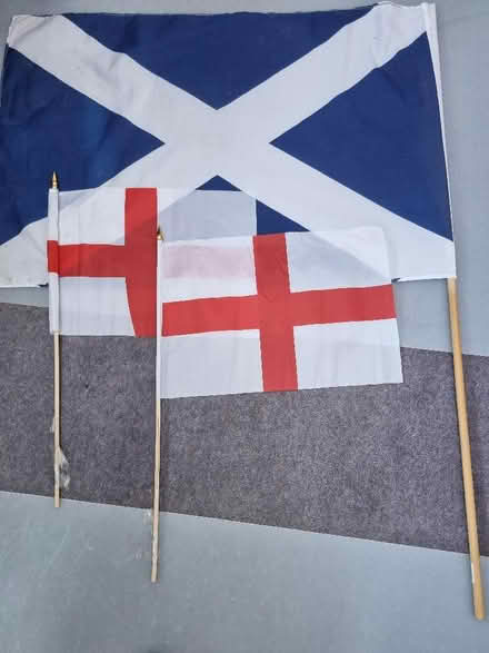 Photo of free Scottish And English Flags (Worle BS22) #1