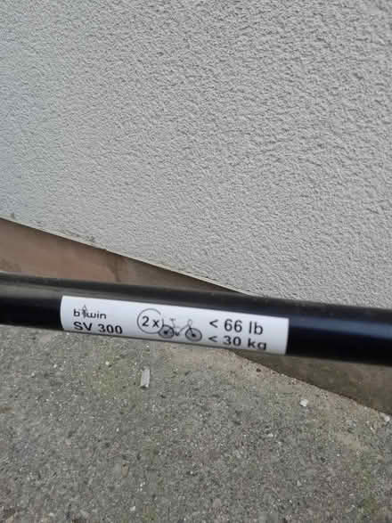 Photo of free Bike holder for wall (Sandylands morecambe LA3) #3