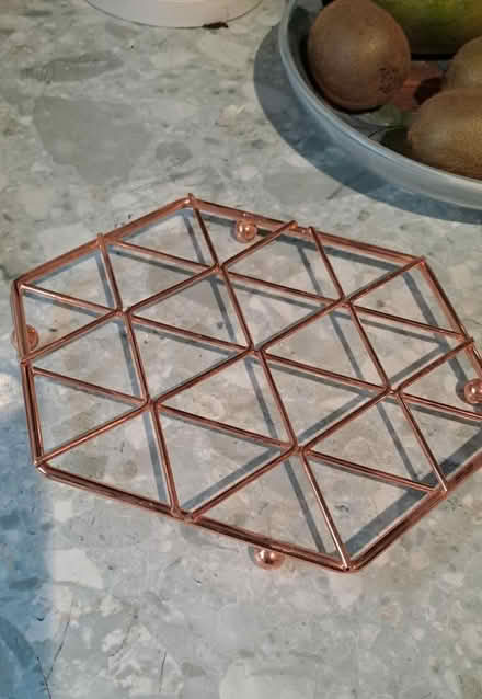 Photo of free Copper trivet. RG 26 (Bramley, Hants RG26) #1