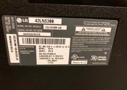 Photo of free LG smart tv (Egremont CH44) #1