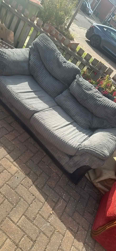 Photo of free Sofa bed & 2single arm chairs (Beckton E6) #1
