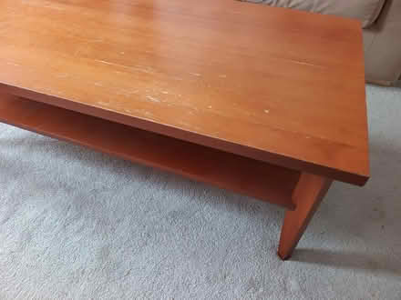 Photo of free Vintage solid wood coffee table (Scotstounhill G13) #2