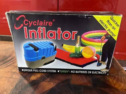 Photo of free Cyclaire Inflator - pull cord inflator for inflatables (Brighouse HD6) #1