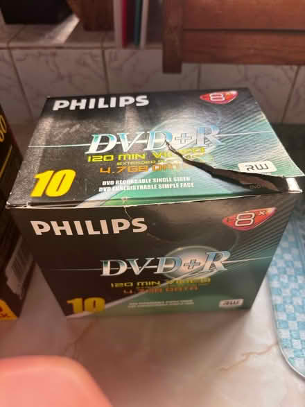 Photo of free Phillips DVD+R x 7 (Wilmslow town centre SK9) #1