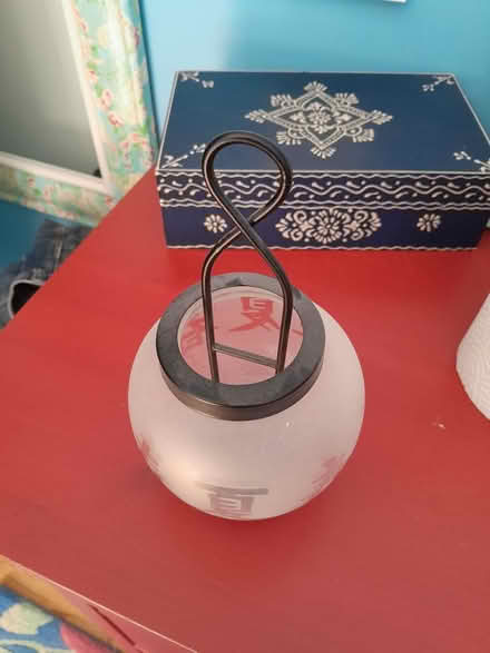 Photo of free Glass Lantern (Earley RG6) #2
