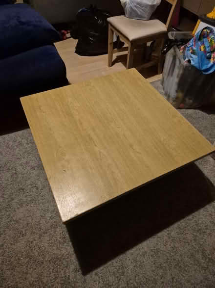 Photo of free Square Solid Oak Coffee table (Nw10 9ju l) #1