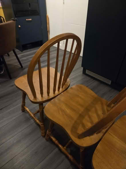 Photo of free 4 x pine chairs (penrith CA11) #1