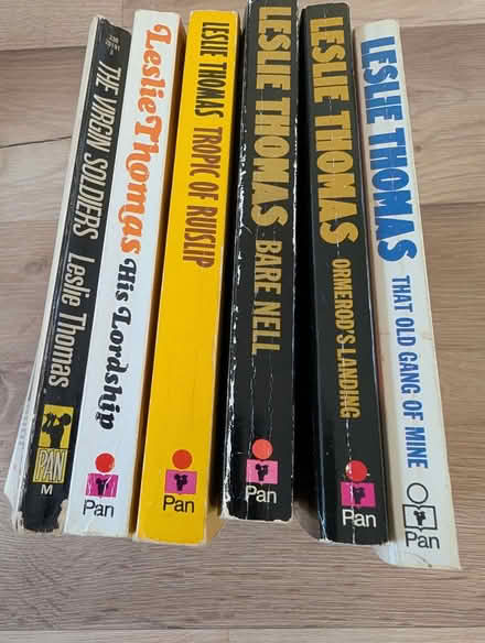 Photo of free Leslie Thomas paperbacks (Oxhey Hall WD19) #1