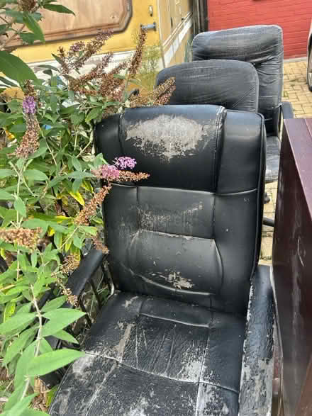 Photo of free 3 Used office chairs (Mitcham) #4