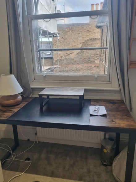 Photo of free Wood Desk (SW18) #2
