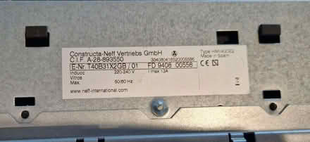 Photo of free Induction hob (Neff) (Keswick CA12) #3