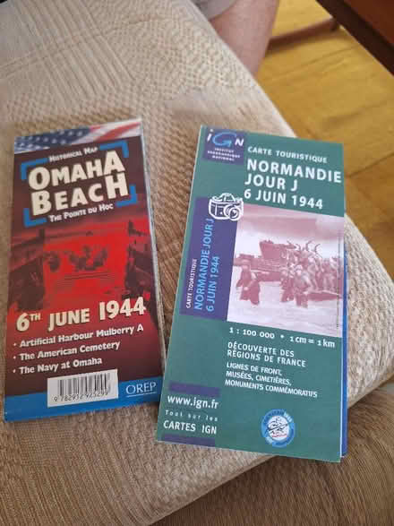 Photo of free Historical maps tomahawk and Normandie 1944 beaches (Bexleyheath DA8) #1