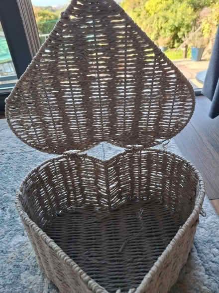 Photo of free Heart storage box (Hastings TN34) #2