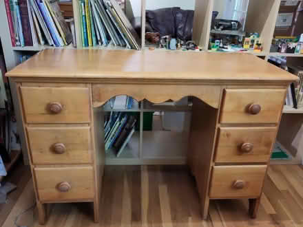 Photo of free Solid Wood desk (Old town Greenbelt) #4