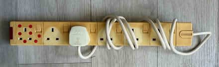 Photo of free Two Masterplug 6-Way Extension Leads, 2m/6ft Cables (Longport CT1) #2