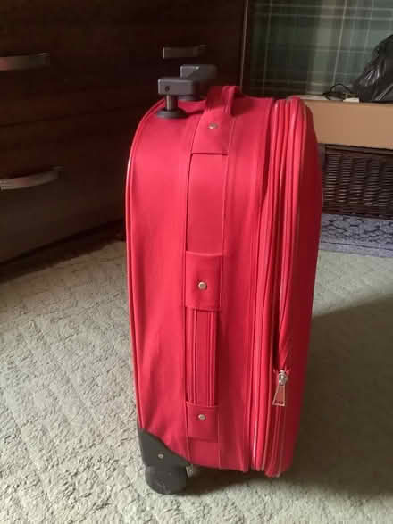 Photo of free Red Suitcase, soft bodied, expands. (Cottingham HU16) #4