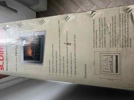 Photo of free Wall mounted electric fire (Dundrum, Dublin 14) #2