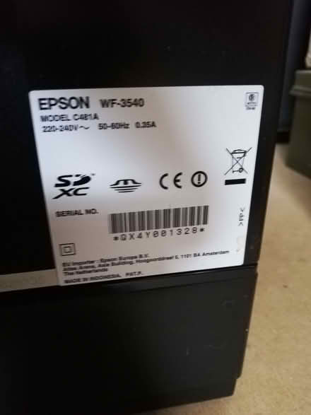 Photo of free Epson Workforce printer (needing printer nozzle clean) (Bradleys Both BD20) #2