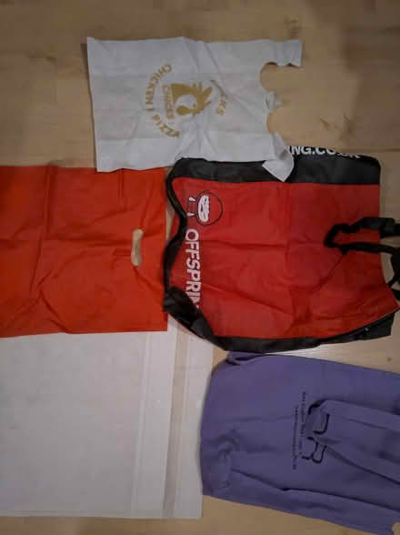 Photo of free Fabric bags x 5 (North Acton) #1