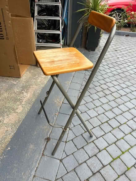 Photo of free Folding tall stool (BL6. Bolton) #1