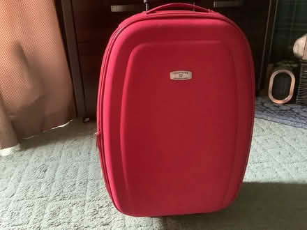 Photo of free Red Suitcase, soft bodied, expands. (Cottingham HU16) #1