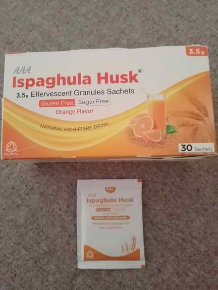 Photo of free Ispaghula husk sachets (Black Dam RG21) #1