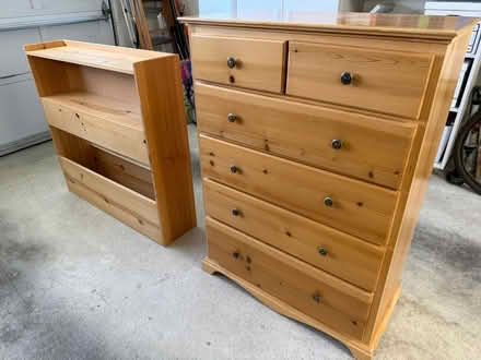 Photo of free Headboard & Dresser Set (Seven Springs, Cupertino) #2