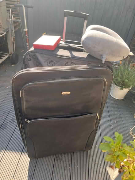 Photo of free Suitcase, neck pillow, passport holder (Grahame Park NW9) #1