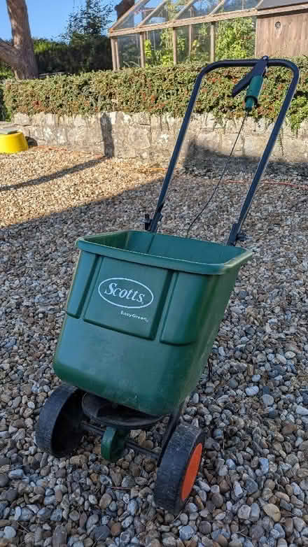 Photo of free Lawn seed/fertiliser spreader. (Slyne-with-Hest LA2) #1