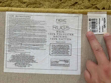 Photo of free Big yellow golden rug (Kemptown BN2) #4