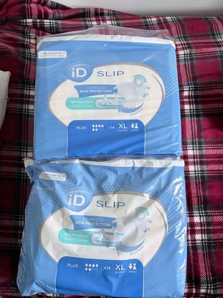 Photo of free 2 x packs of incontinence pads XL (Bampton OX18) #2