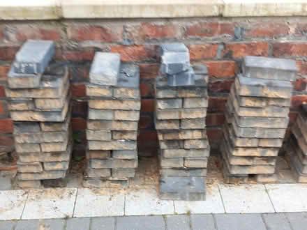 Photo of free 90 used block paving stones (Bebington CH63) #1