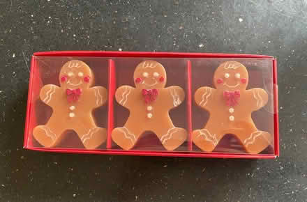 Photo of free Gingerbread men candles (Wooburn Green HP10) #1