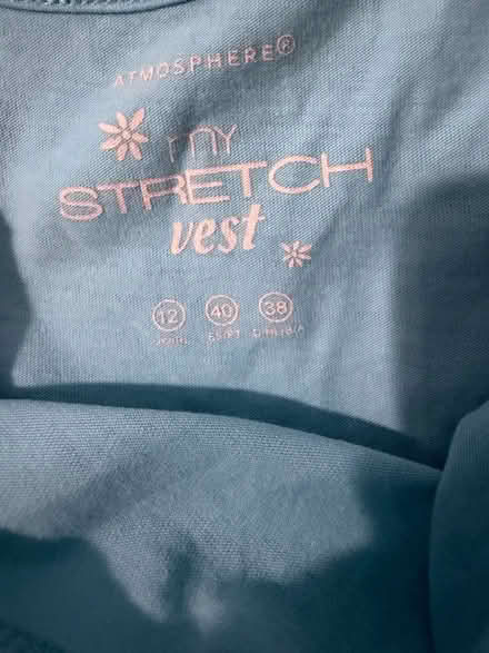 Photo of free Light Blue Vest Top (Westbury BA13) #2