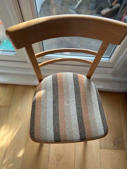 Photo of free 2x upholstered dining chairs (Angel N1) #2