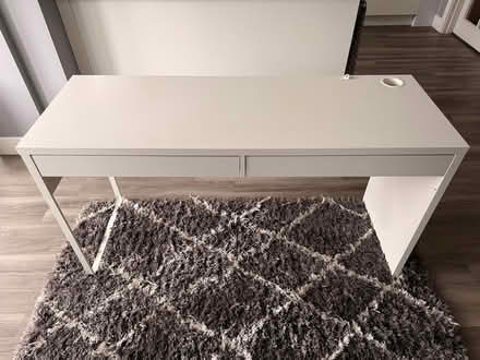 Photo of free White IKEA Desk (Furnace Green Crawley sussex) #2
