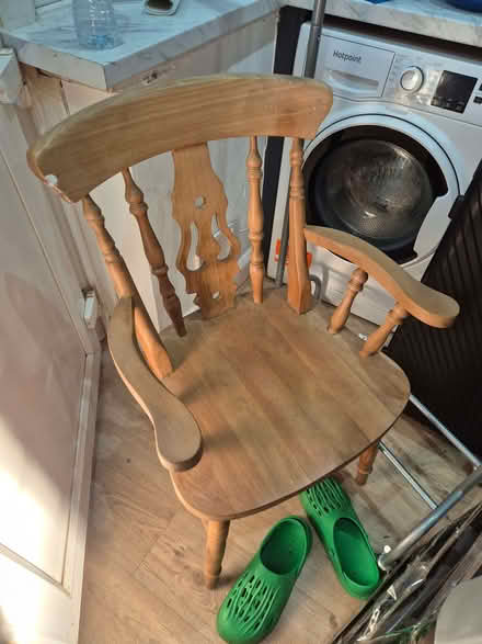 Photo of free Pine chair (Troy Town ME1) #1