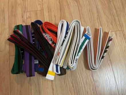 Photo of free Martial arts belts (Sunnyvale Community Center) #1