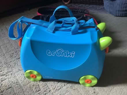 Photo of free Kids Trunki Suitcase in Blue and Green (Cottingham HU16) #1