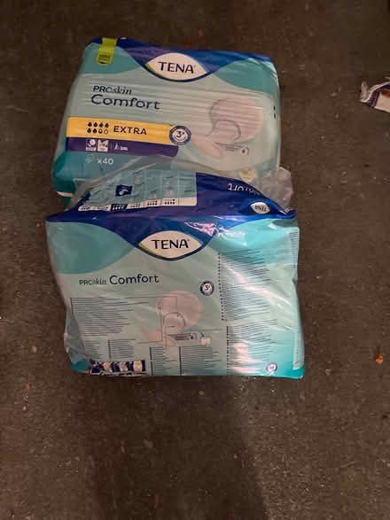 Photo of free Tena pro skin comfort pads (Melbourn SG8 near Royston) #2
