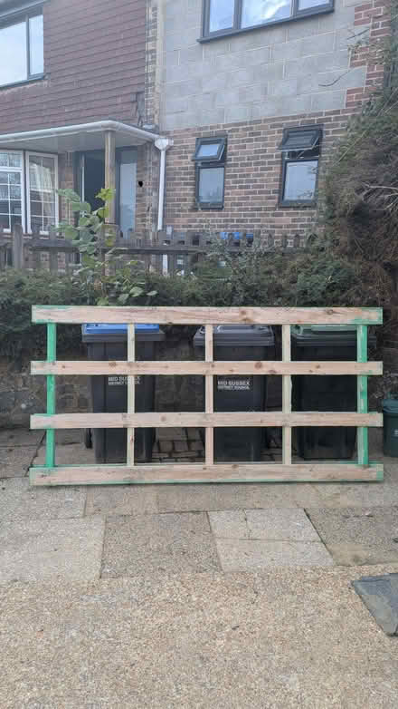 Photo of free Two Wooden Pallets (Sheddingdean RH15) #2