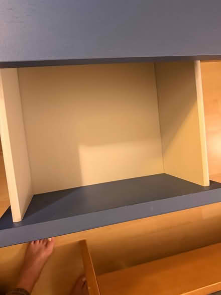 Photo of free Bedside table blue (W6- Hammersmith) #3