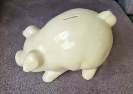 Photo of free Ceramic piggy bank. (Kempshott Park RG22) #1