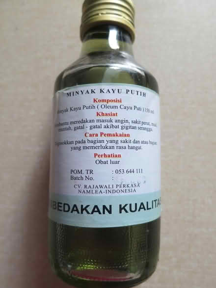 Photo of free Bottle eucalyptus oil (CB4 Cambridge) #2