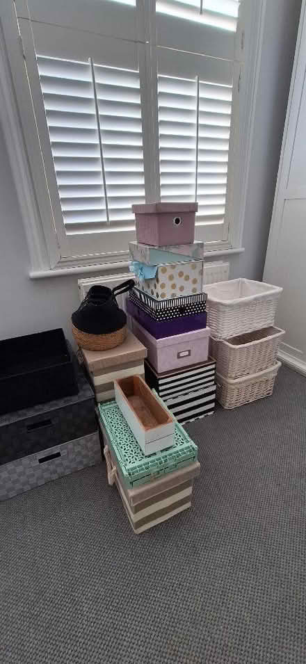 Photo of free Storage boxes (Lion Gate TW9) #2