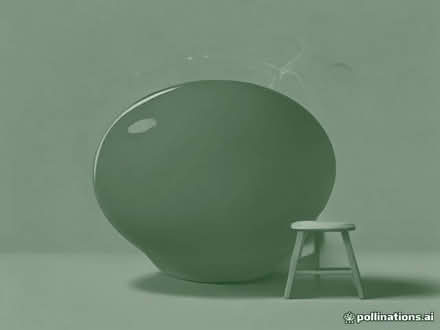 Photo of Medium-dark blue wall paint (Bilton HG1) #1