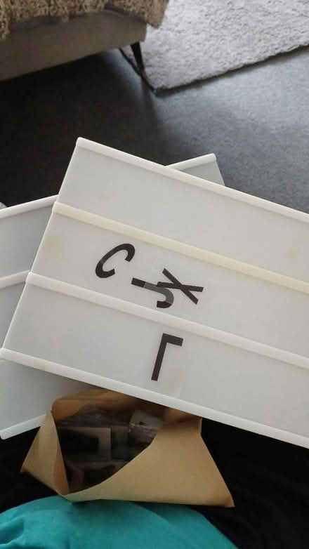 Photo of free 2x light up signs (LS16 Ireland wood) #2