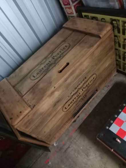 Photo of free Wooden Chest. TV stand. Sky box (South Ruislip) #3
