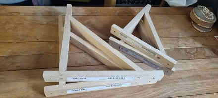 Photo of free IKEA wooden Valter brackets (Purley CR8) #1
