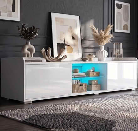 Photo of free Modern high gloss tv unit (Rock Ferry CH42) #3